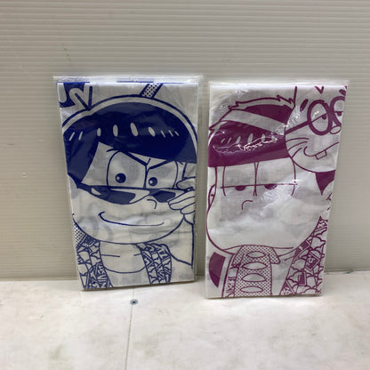 【中古品】 おそ松さん グッズ まとめ アクスタ タオル 手ぬぐい バッジ 他 おもちゃ 046-250930-em-11-min 万代Net店