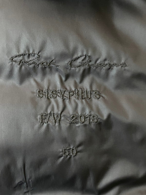 【中古品】【メンズ】 RICK OWENS リックオウエンス RU18F1798 18FW SISYPHUS MA-1 アウター 141-250619-ks-29-min サイズ：US40 カラー：ブラック 万代Net店