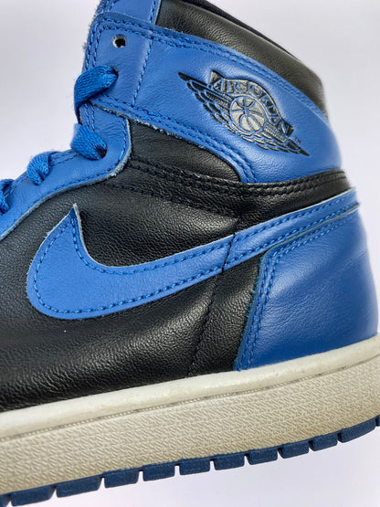 【中古品】【メンズ】 NIKE ナイキ 555088-404 AIR JORDAN 1 RETRO HIGH OG 靴 シューズ スニーカー SNEAKERS 160-250623-ks-39-min サイズ：26cm カラー：ブラック/ブルー 万代Net店