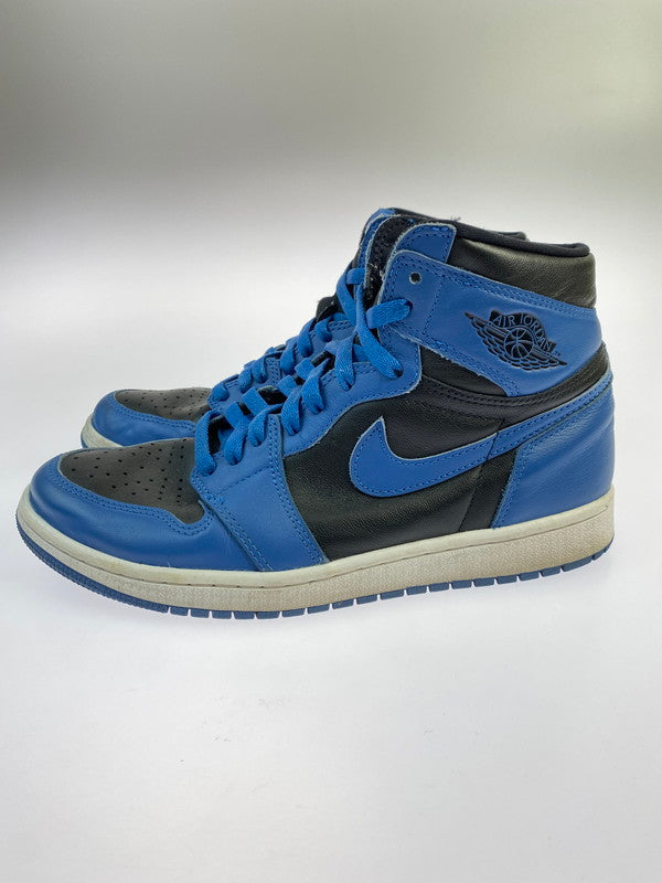 【中古品】【メンズ】 NIKE ナイキ 555088-404 AIR JORDAN 1 RETRO HIGH OG 靴 シューズ スニーカー SNEAKERS 160-250623-ks-39-min サイズ：26cm カラー：ブラック/ブルー 万代Net店