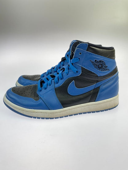 【中古品】【メンズ】 NIKE ナイキ 555088-404 AIR JORDAN 1 RETRO HIGH OG 靴 シューズ スニーカー SNEAKERS 160-250623-ks-39-min サイズ：26cm カラー：ブラック/ブルー 万代Net店