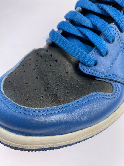 【中古品】【メンズ】 NIKE ナイキ 555088-404 AIR JORDAN 1 RETRO HIGH OG 靴 シューズ スニーカー SNEAKERS 160-250623-ks-39-min サイズ：26cm カラー：ブラック/ブルー 万代Net店