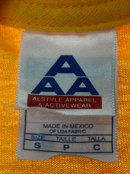 【現状渡し品】【メンズ】 TOWER RECORDS タワーレコード 2008 ROCK'N ROLL BAZAAR TEE Tシャツ トップス 146-250710-ks-111-min サイズ：S カラー：イエロー 万代Net店