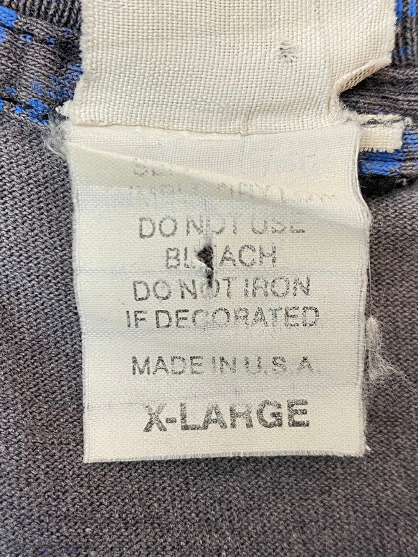 【現状渡し品】【メンズ】 Disney ディズニー 90S GARGOYLES GOLIATH ALL OVER PRINT TEE Tシャツ トップス 146-250619-ks-30-min サイズ：XL カラー：ブルー/グレー 万代Net店