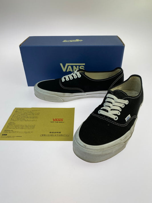 【現状渡し品】【メンズ】 VANS バンズ VN000CQABA2 AUTHENTIC REISSUE 44 靴 シューズ スニーカー SNEAKERS 163-250623-ks-47-min サイズ：28cm カラー：ブラック/ホワイト 万代Net店