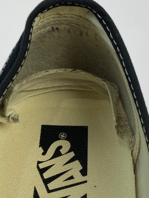 【現状渡し品】【メンズ】 VANS バンズ VN000CQABA2 AUTHENTIC REISSUE 44 靴 シューズ スニーカー SNEAKERS 163-250623-ks-47-min サイズ：28cm カラー：ブラック/ホワイト 万代Net店