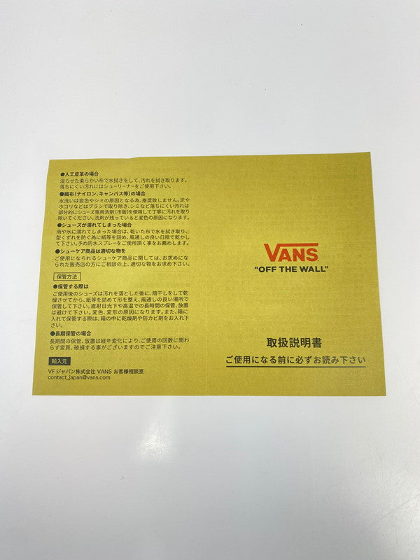 【現状渡し品】【メンズ】 VANS バンズ VN000CQABA2 AUTHENTIC REISSUE 44 靴 シューズ スニーカー SNEAKERS 163-250623-ks-47-min サイズ：28cm カラー：ブラック/ホワイト 万代Net店