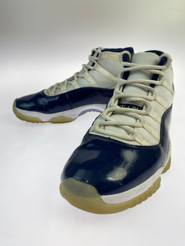 【中古品】【メンズ】 NIKE ナイキ 378037-123 AIR JORDAN 11 RETRO 靴 シューズ スニーカー SNEAKERS 160-250623-ks-38-min サイズ：29cm カラー：ネイビー/ホワイト 万代Net店