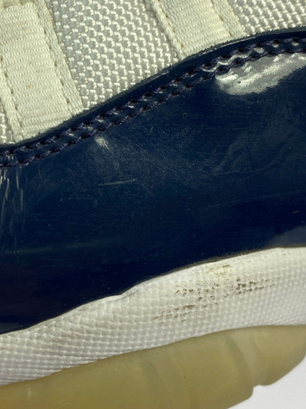 【中古品】【メンズ】 NIKE ナイキ 378037-123 AIR JORDAN 11 RETRO 靴 シューズ スニーカー SNEAKERS 160-250623-ks-38-min サイズ：29cm カラー：ネイビー/ホワイト 万代Net店