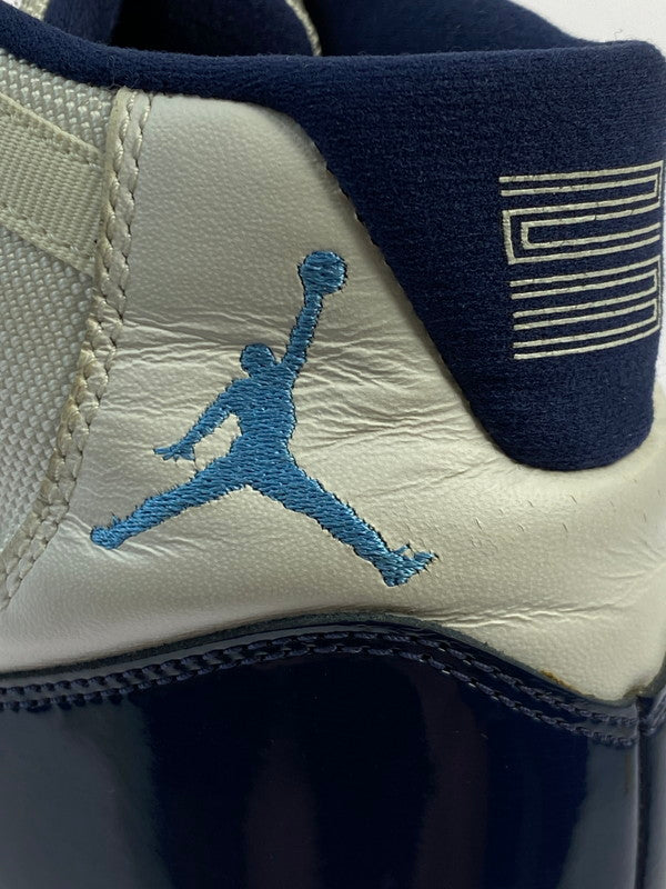 【中古品】【メンズ】 NIKE ナイキ 378037-123 AIR JORDAN 11 RETRO 靴 シューズ スニーカー SNEAKERS 160-250623-ks-38-min サイズ：29cm カラー：ネイビー/ホワイト 万代Net店