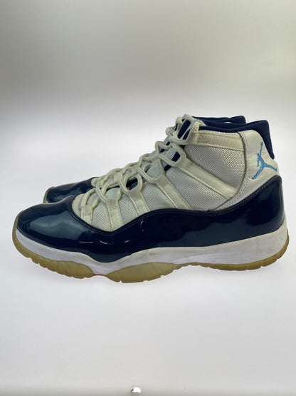 【中古品】【メンズ】 NIKE ナイキ 378037-123 AIR JORDAN 11 RETRO 靴 シューズ スニーカー SNEAKERS 160-250623-ks-38-min サイズ：29cm カラー：ネイビー/ホワイト 万代Net店