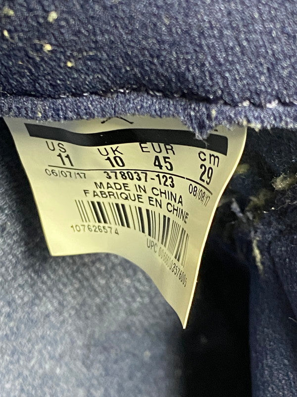 【中古品】【メンズ】 NIKE ナイキ 378037-123 AIR JORDAN 11 RETRO 靴 シューズ スニーカー SNEAKERS 160-250623-ks-38-min サイズ：29cm カラー：ネイビー/ホワイト 万代Net店