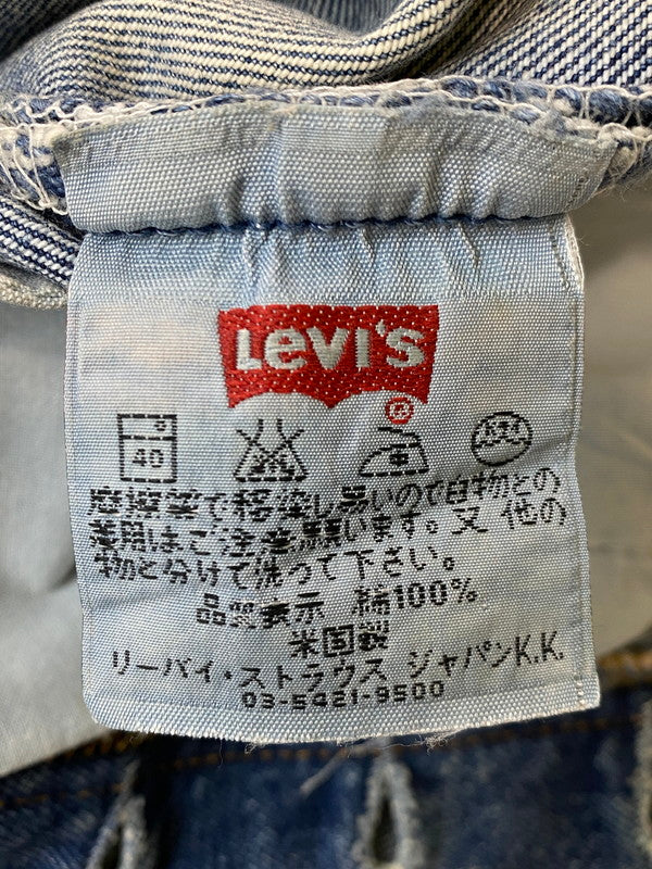 【現状渡し品】【メンズ】 Levi's リーバイス 米国製 553刻印 98年8月製造 501 DENIM PANTS デニムパンツ 157-250719-ks-31-min サイズ：28×30 カラー：インディゴ 万代Net店