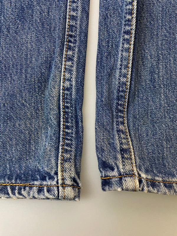 【現状渡し品】【メンズ】 Levi's リーバイス 米国製 553刻印 98年8月製造 501 DENIM PANTS デニムパンツ 157-250719-ks-31-min サイズ：28×30 カラー：インディゴ 万代Net店