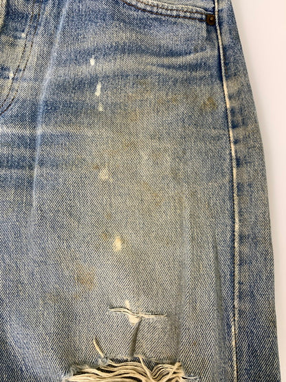 【現状渡し品】【メンズ】 Levi's リーバイス 501DENIM PANTS 80s USA製 ボタン裏532 デニムパンツ ボトムス 157-250731-AS-52-min カラー：ブルー 万代Net店