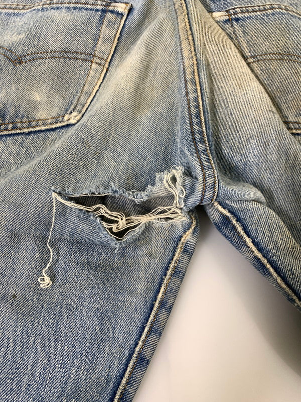 【現状渡し品】【メンズ】 Levi's リーバイス 501DENIM PANTS 80s USA製 ボタン裏532 デニムパンツ ボトムス 157-250731-AS-52-min カラー：ブルー 万代Net店