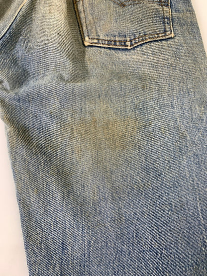 【現状渡し品】【メンズ】 Levi's リーバイス 501DENIM PANTS 80s USA製 ボタン裏532 デニムパンツ ボトムス 157-250731-AS-52-min カラー：ブルー 万代Net店