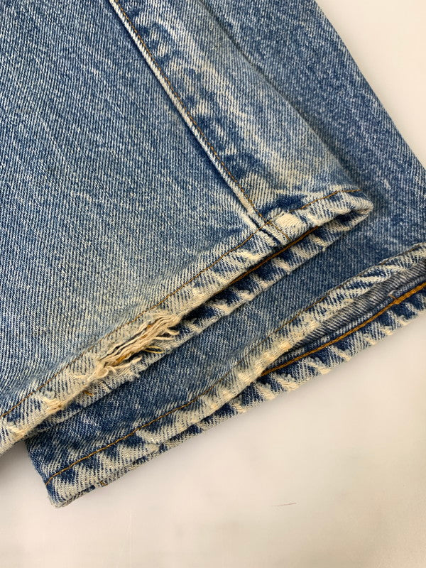 【現状渡し品】【メンズ】 Levi's リーバイス 501DENIM PANTS 80s USA製 ボタン裏532 デニムパンツ ボトムス 157-250731-AS-52-min カラー：ブルー 万代Net店