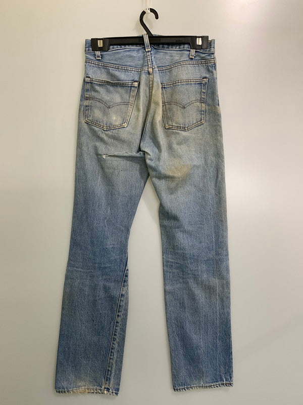 【現状渡し品】【メンズ】 Levi's リーバイス 501DENIM PANTS 80s USA製 ボタン裏532 デニムパンツ ボトムス 157-250731-AS-52-min カラー：ブルー 万代Net店