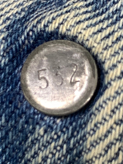 【現状渡し品】【メンズ】 Levi's リーバイス 501DENIM PANTS 80s USA製 ボタン裏532 デニムパンツ ボトムス 157-250731-AS-52-min カラー：ブルー 万代Net店