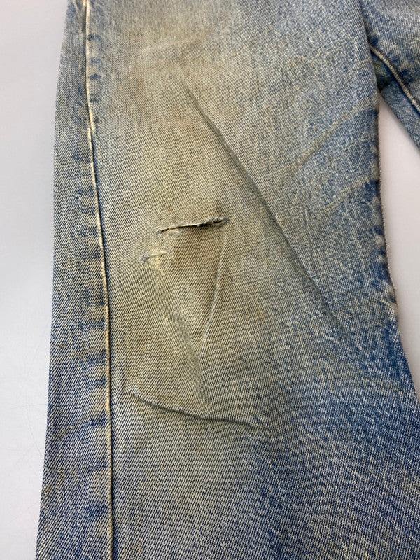 【現状渡し品】【メンズ】 Levi's リーバイス 501DENIM PANTS 80s USA製 ボタン裏532 デニムパンツ ボトムス 157-250720-AS-7-min カラー：ブルー 万代Net店