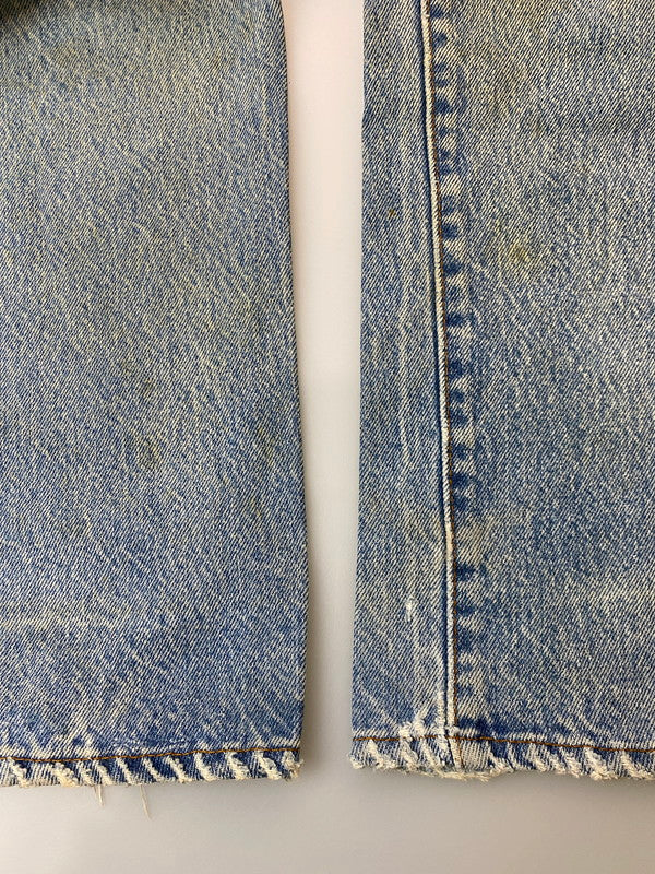 【現状渡し品】【メンズ】 Levi's リーバイス 501DENIM PANTS 80s USA製 ボタン裏532 デニムパンツ ボトムス 157-250720-AS-7-min カラー：ブルー 万代Net店