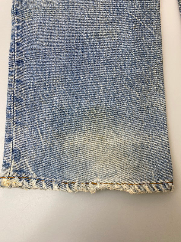 【現状渡し品】【メンズ】 Levi's リーバイス 501DENIM PANTS 80s USA製 ボタン裏532 デニムパンツ ボトムス 157-250720-AS-7-min カラー：ブルー 万代Net店