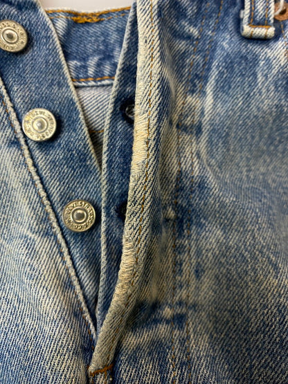 【現状渡し品】【メンズ】 Levi's リーバイス 501DENIM PANTS 80s USA製 ボタン裏532 デニムパンツ ボトムス 157-250720-AS-7-min カラー：ブルー 万代Net店