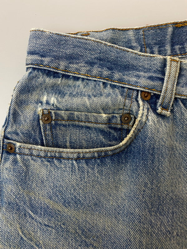 【現状渡し品】【メンズ】 Levi's リーバイス 501DENIM PANTS 80s USA製 ボタン裏532 デニムパンツ ボトムス 157-250720-AS-7-min カラー：ブルー 万代Net店