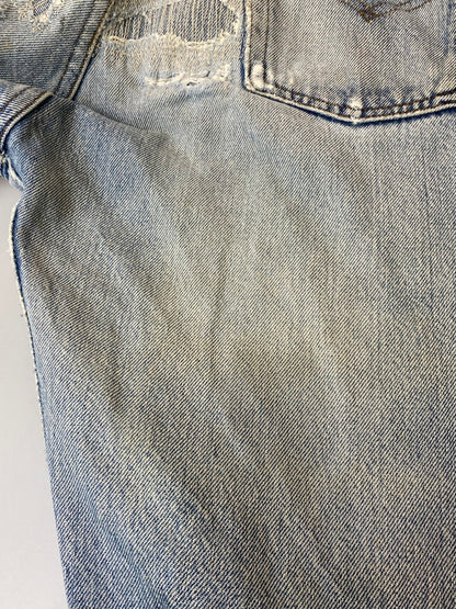 【現状渡し品】【メンズ】 Levi's リーバイス 501 80S DENIM PANTS ボタン裏524 デニム パンツ 80年代 ジーパン ジーンズ メンズ ボトムス 156-250620-em-16-min サイズ：32×38 カラー：インディゴブルー 万代Net店