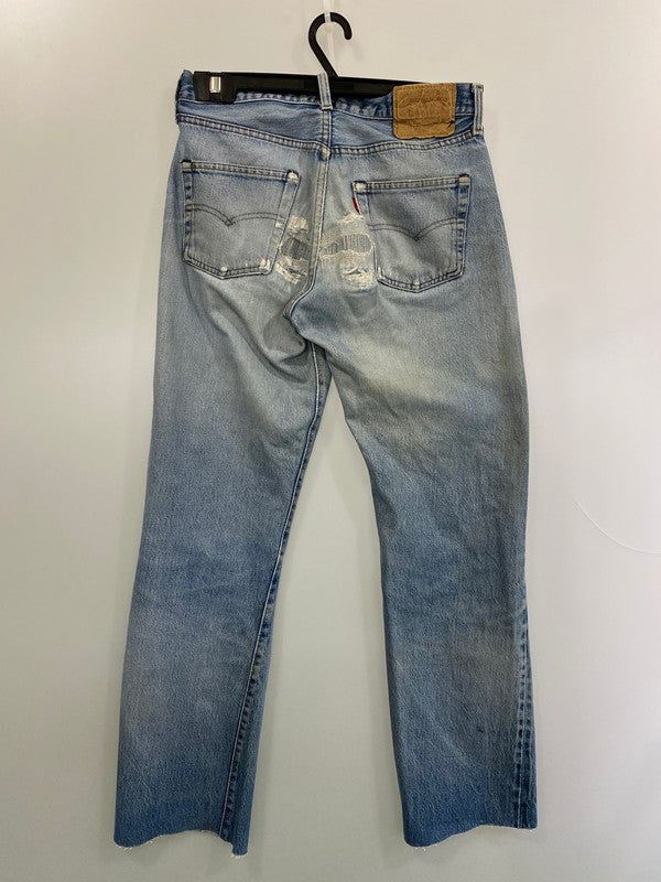 【現状渡し品】【メンズ】 Levi's リーバイス 501 80S DENIM PANTS ボタン裏524 デニム パンツ 80年代 ジーパン ジーンズ メンズ ボトムス 156-250620-em-16-min サイズ：32×38 カラー：インディゴブルー 万代Net店