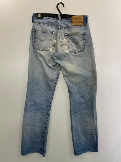 【現状渡し品】【メンズ】 Levi's リーバイス 501 80S DENIM PANTS ボタン裏524 デニム パンツ 80年代 ジーパン ジーンズ メンズ ボトムス 156-250620-em-16-min サイズ：32×38 カラー：インディゴブルー 万代Net店