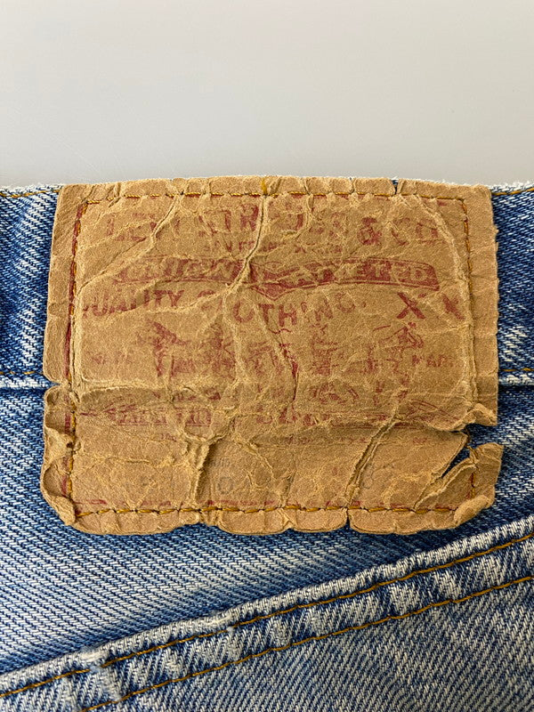 【現状渡し品】【メンズ】 Levi's リーバイス 501 80S DENIM PANTS ボタン裏524 デニム パンツ 80年代 ジーパン ジーンズ メンズ ボトムス 156-250620-em-16-min サイズ：32×38 カラー：インディゴブルー 万代Net店