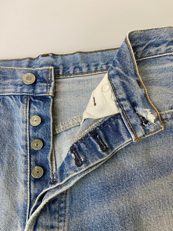 【現状渡し品】【メンズ】 Levi's リーバイス 501 80S DENIM PANTS ボタン裏524 デニム パンツ 80年代 ジーパン ジーンズ メンズ ボトムス 156-250620-em-16-min サイズ：32×38 カラー：インディゴブルー 万代Net店