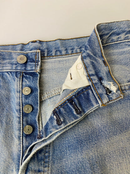 【現状渡し品】【メンズ】 Levi's リーバイス 501 80S DENIM PANTS ボタン裏524 デニム パンツ 80年代 ジーパン ジーンズ メンズ ボトムス 156-250620-em-16-min サイズ：32×38 カラー：インディゴブルー 万代Net店