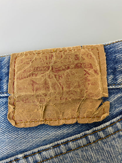 【現状渡し品】【メンズ】 Levi's リーバイス 501 80S DENIM PANTS ボタン裏524 デニム パンツ 80年代 ジーパン ジーンズ メンズ ボトムス 156-250620-em-16-min サイズ：32×38 カラー：インディゴブルー 万代Net店