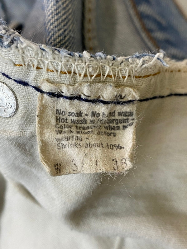【現状渡し品】【メンズ】 Levi's リーバイス 501 80S DENIM PANTS ボタン裏524 デニム パンツ 80年代 ジーパン ジーンズ メンズ ボトムス 156-250620-em-16-min サイズ：32×38 カラー：インディゴブルー 万代Net店