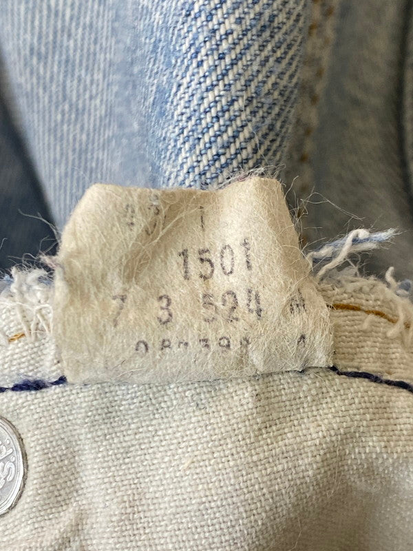 【現状渡し品】【メンズ】 Levi's リーバイス 501 80S DENIM PANTS ボタン裏524 デニム パンツ 80年代 ジーパン ジーンズ メンズ ボトムス 156-250620-em-16-min サイズ：32×38 カラー：インディゴブルー 万代Net店