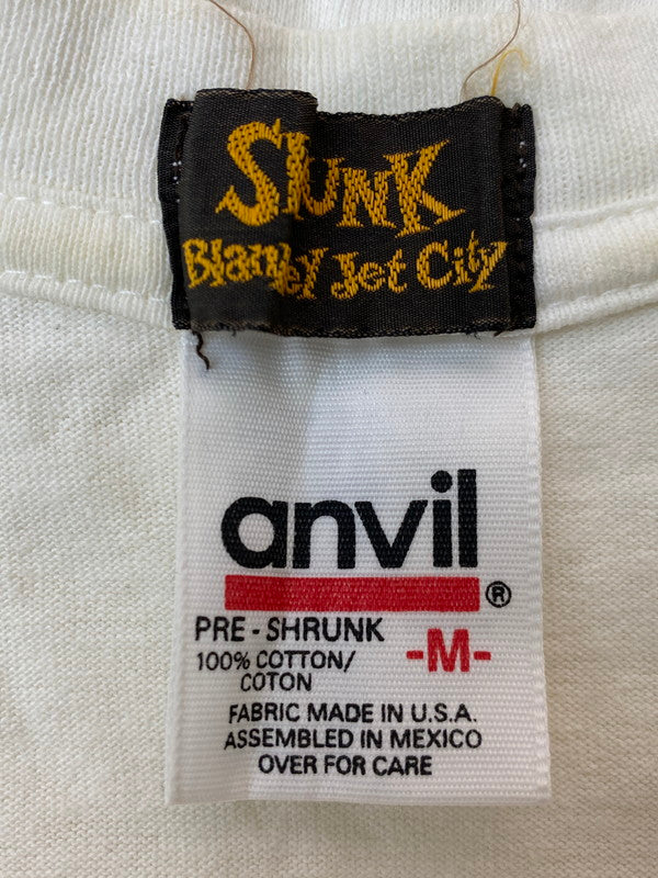 【現状渡し品】【メンズ】 SKUNK スカンク BLANKEY JET CITY CONNECTICUT GANG TEE Tシャツ トップス 146-250710-ks-37-min サイズ：M カラー：ホワイト 万代Net店