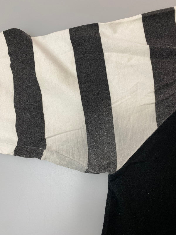 【中古品】【メンズ】 CHALLENGER チャレンジャー RAGLAN ARM BORDER TEE Tシャツ トップス 142-250623-ks-20-min サイズ：L カラー：ブラック 万代Net店