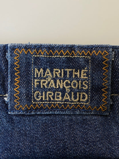 【現状渡し品】【メンズ】 MARITHE + FRANCOIS GIRBAUD マリテ+フランソワ・ジルボー シャトルパンツ デニムパンツ メンズ ボトムス 157-250620-em-22-min サイズ：29 カラー：インディゴブルー 万代Net店