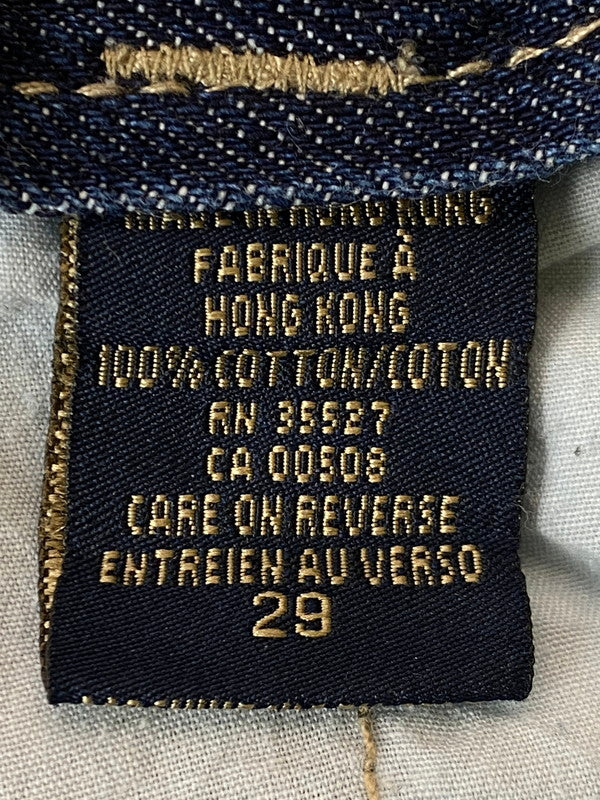 【現状渡し品】【メンズ】 MARITHE + FRANCOIS GIRBAUD マリテ+フランソワ・ジルボー シャトルパンツ デニムパンツ メンズ ボトムス 157-250620-em-22-min サイズ：29 カラー：インディゴブルー 万代Net店