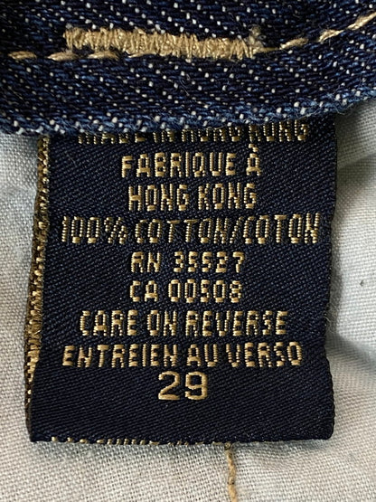 【現状渡し品】【メンズ】 MARITHE + FRANCOIS GIRBAUD マリテ+フランソワ・ジルボー シャトルパンツ デニムパンツ メンズ ボトムス 157-250620-em-22-min サイズ：29 カラー：インディゴブルー 万代Net店