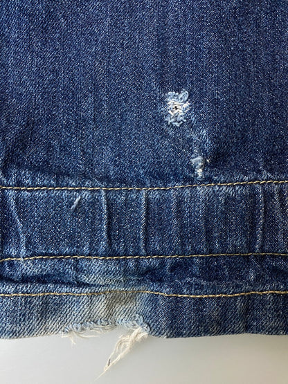 【現状渡し品】【メンズ】 MARITHE + FRANCOIS GIRBAUD マリテ+フランソワ・ジルボー シャトルパンツ デニムパンツ メンズ ボトムス 157-250620-em-22-min サイズ：29 カラー：インディゴブルー 万代Net店