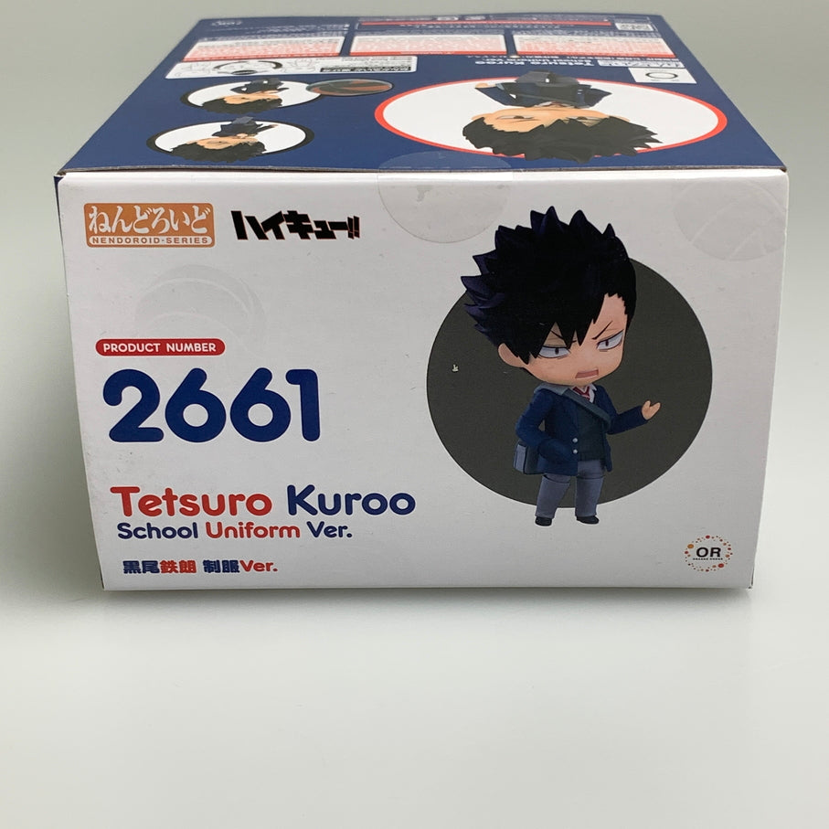 【中古品】 ねんどろいど 黒尾鉄朗 制服Ver. 「ハイキュー!!」 フィギュア 051-260514-SH-07-min 万代Net店
