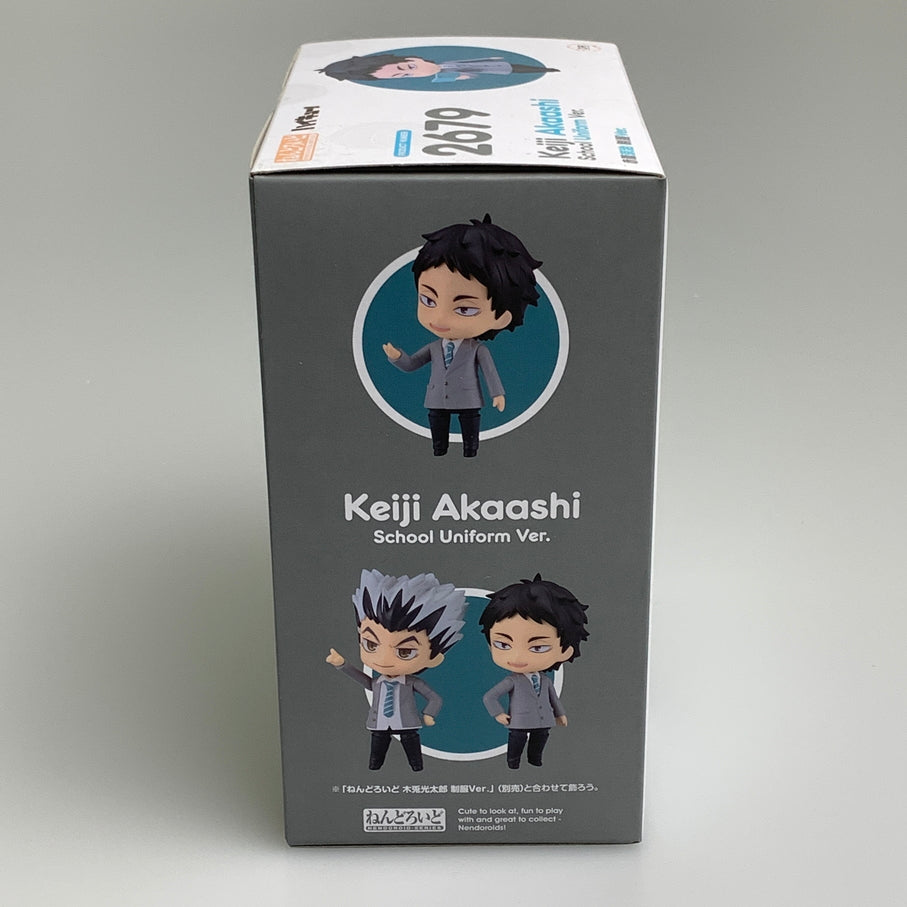 【中古品】 ねんどろいど 赤葦京治 制服Ver. ハイキュー!! フィギュア 051-260514-SH-06-min 万代Net店