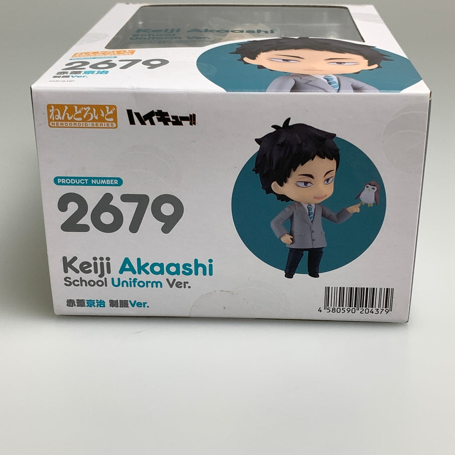 【中古品】 ねんどろいど 赤葦京治 制服Ver. ハイキュー!! フィギュア 051-260514-SH-06-min 万代Net店
