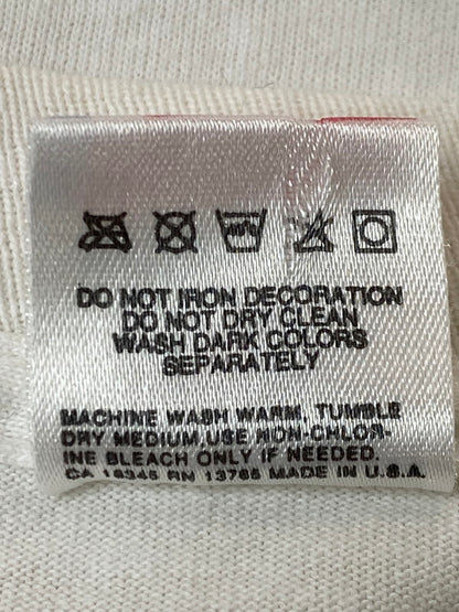 【中古品】【メンズ】 LAYS POTATO CHIPS レイズポテトチップス 90'S SNACKOSAURUS PRINT TEE 90年代 スナックザウルス プリント Tシャツ メンズ トップス 146-250620-em-27-min サイズ：L カラー：ホワイト 万代Net店