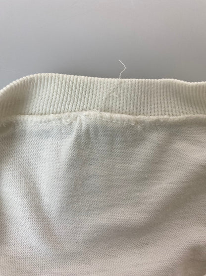 【現状渡し品】【メンズ】 SEAGRAM'S 7 シーグラム7 PRINT TEE Tシャツ トップス 146-250623-ks-28-min サイズ：不明 カラー：ホワイト 万代Net店