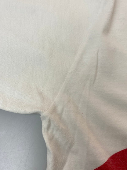 【現状渡し品】【メンズ】 SEAGRAM'S 7 シーグラム7 PRINT TEE Tシャツ トップス 146-250623-ks-28-min サイズ：不明 カラー：ホワイト 万代Net店